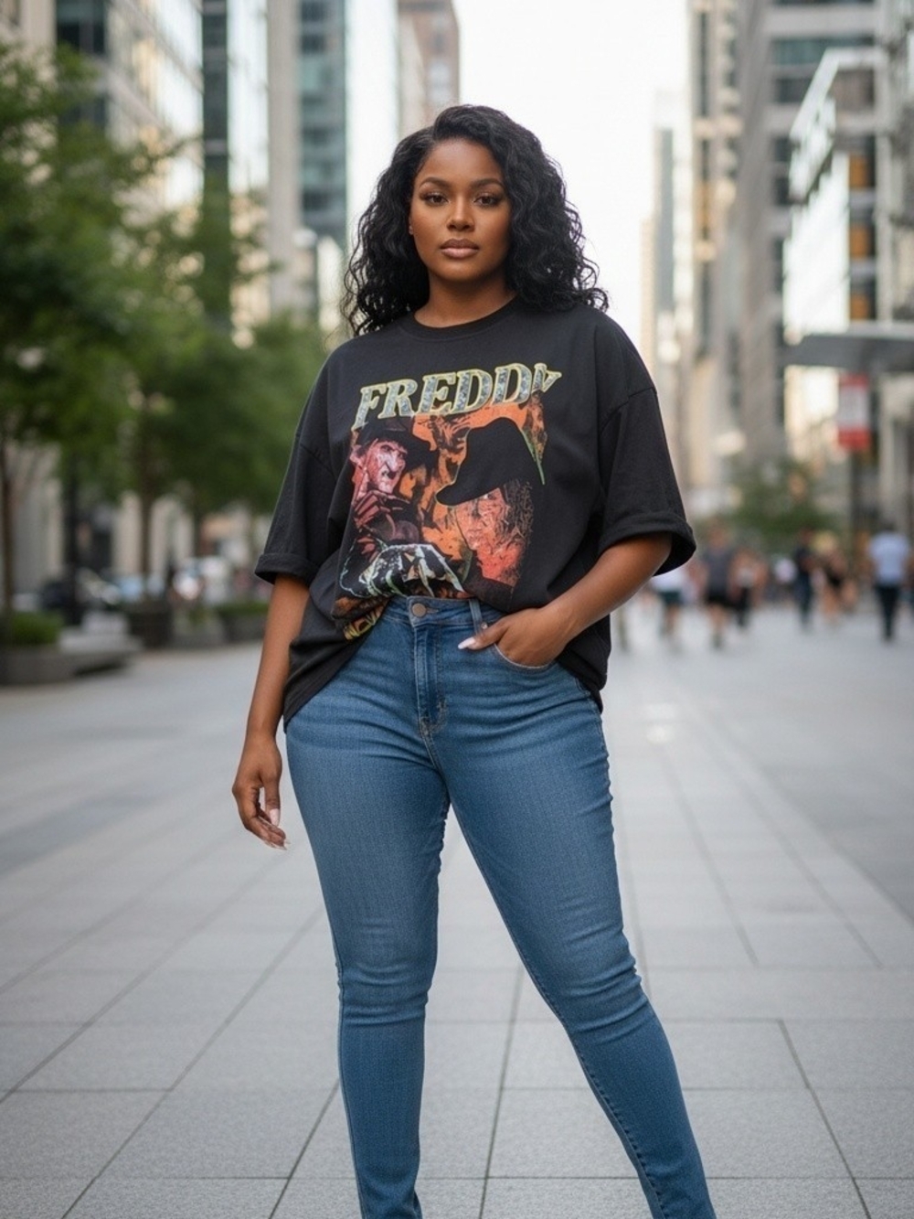 Fashion Nova A Nightmare On Elm Street Freddy Krueger Never Sleep Again 1X (EUC)